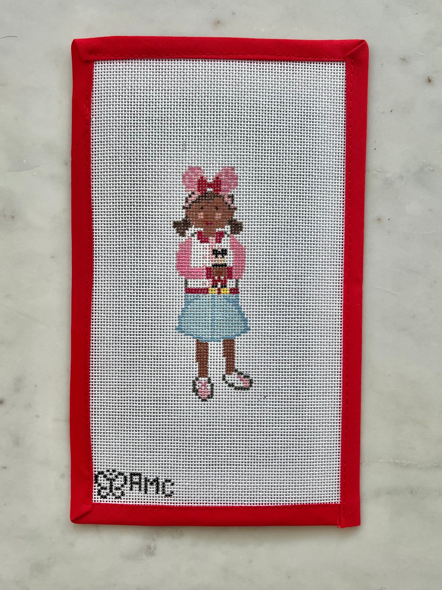 Mickey & Me - Girl with Brown Hair and Brown Eyes *PREORDER*