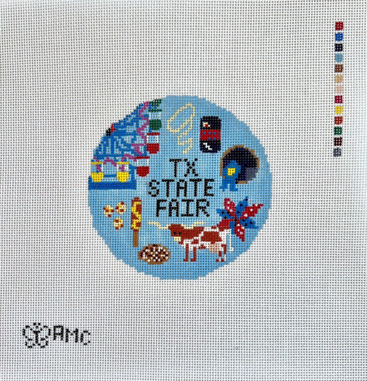 Texas State Fair Needlepoint