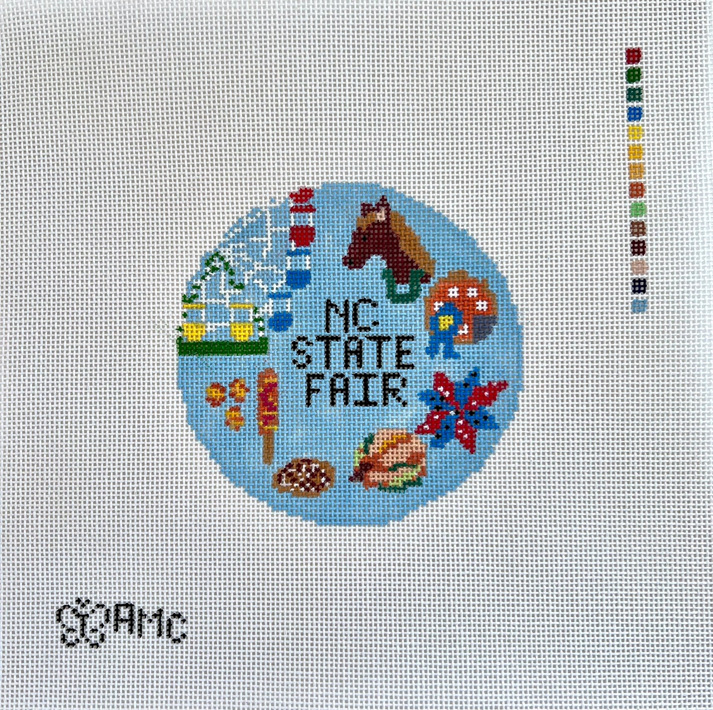 North Carolina State Fair Needlepoint