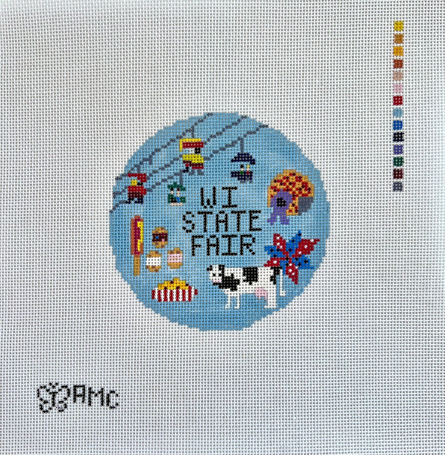 Wisconsin State Fair Needlepoint