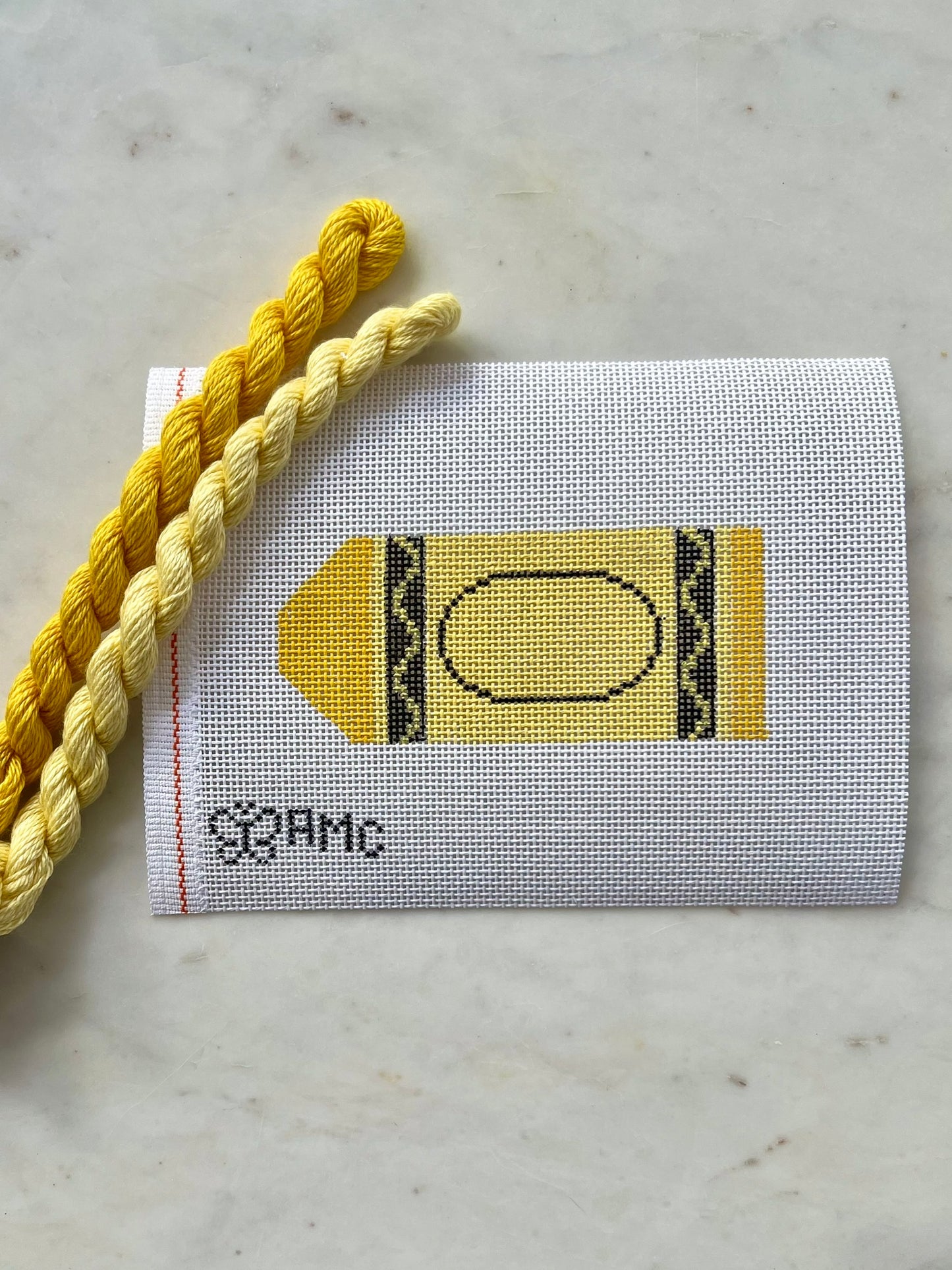 Yellow Crayon Ornament