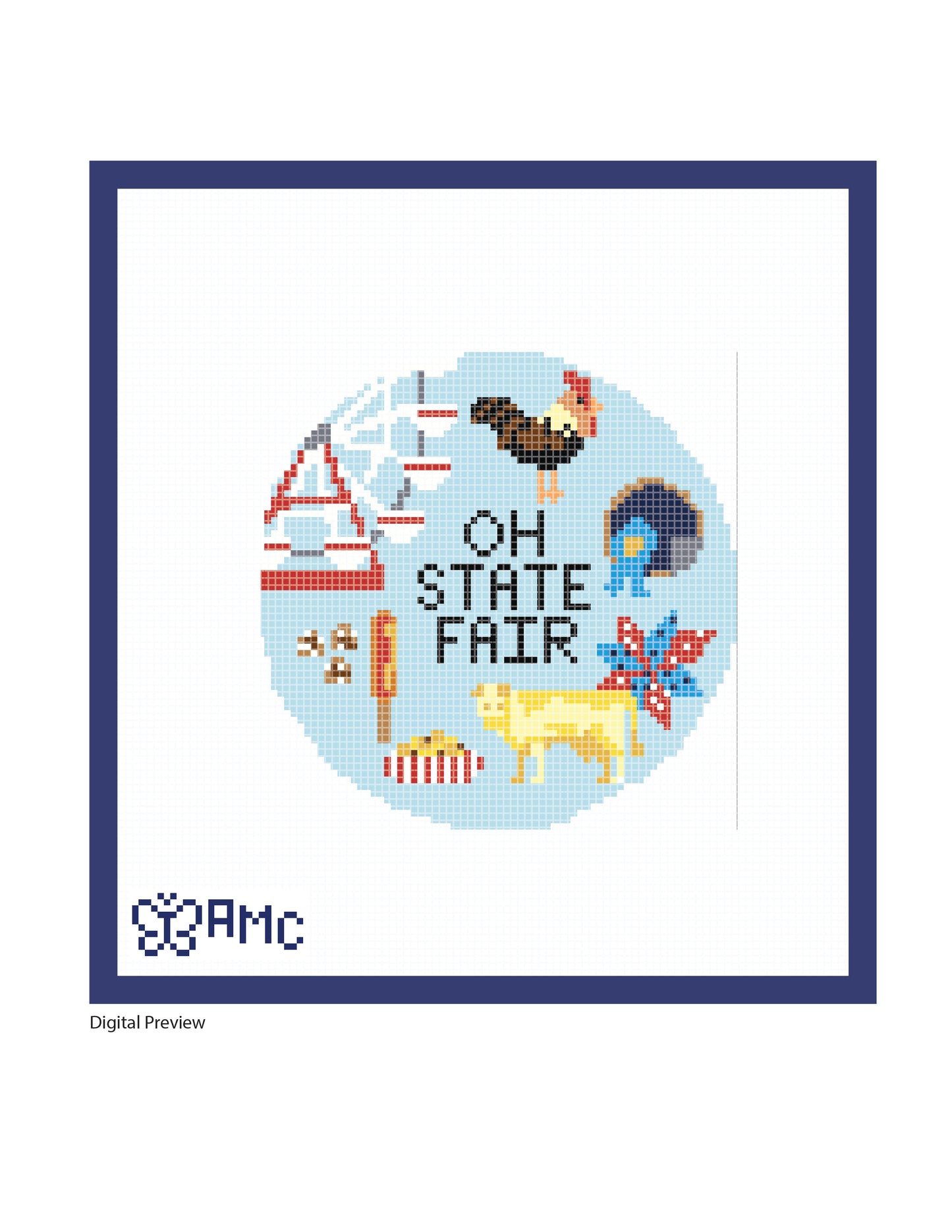 Ohio State Fair Needlepoint *PREORDER*