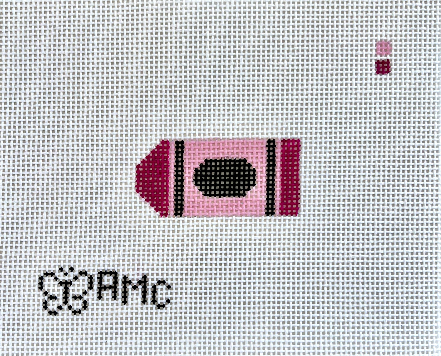 Mini Pink Crayon Charm