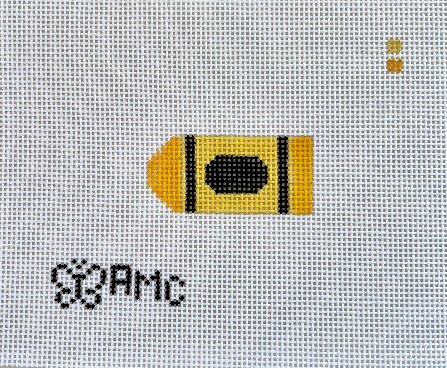 Mini Yellow Crayon Charm