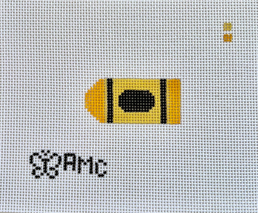 Mini Yellow Crayon Charm