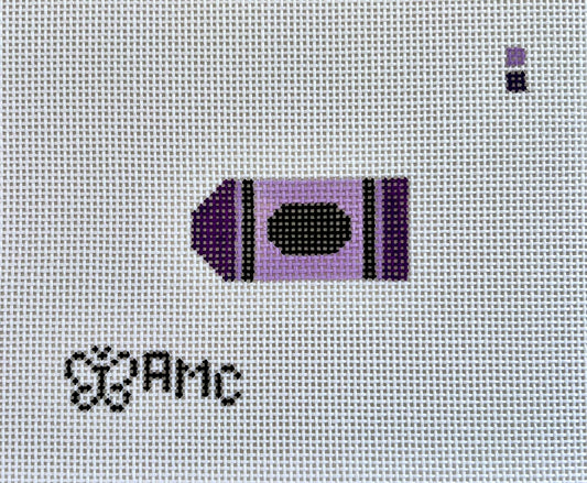 Mini Purple Crayon Charm