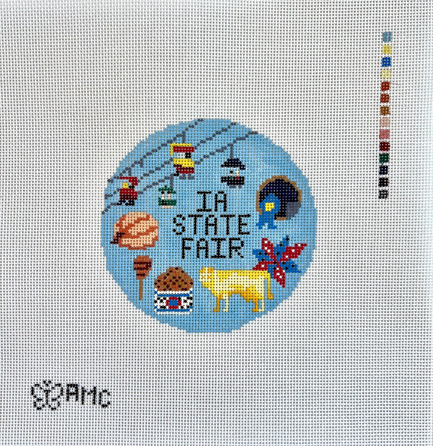 Iowa State Fair Needlepoint