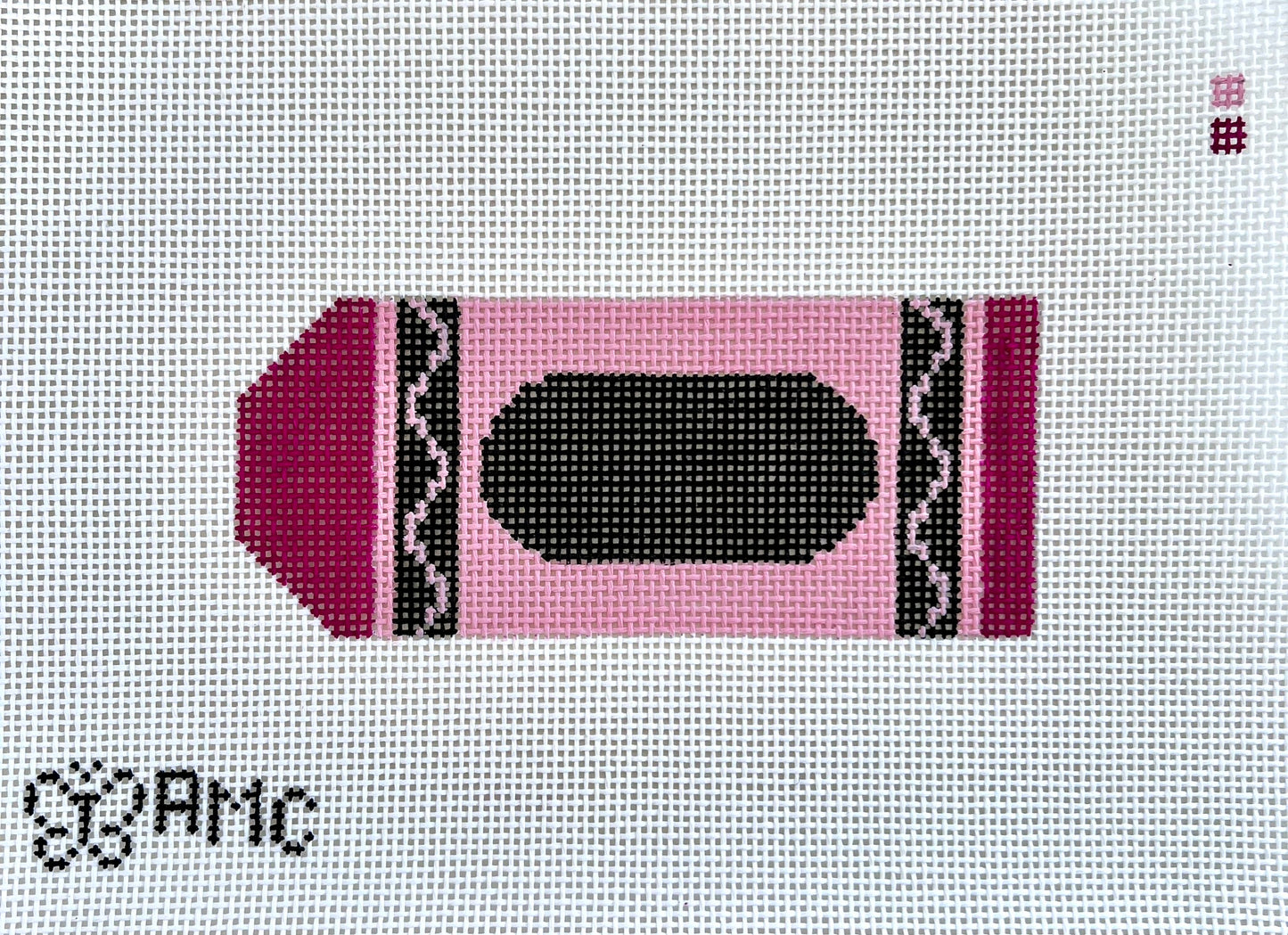 Pink Crayon Ornament