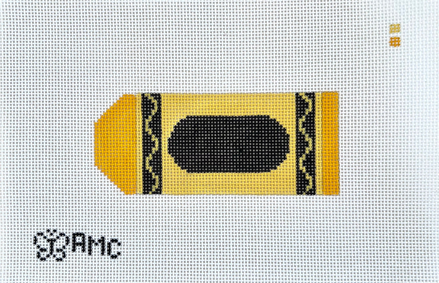 Yellow Crayon Ornament