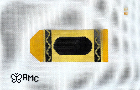 Yellow Crayon Ornament