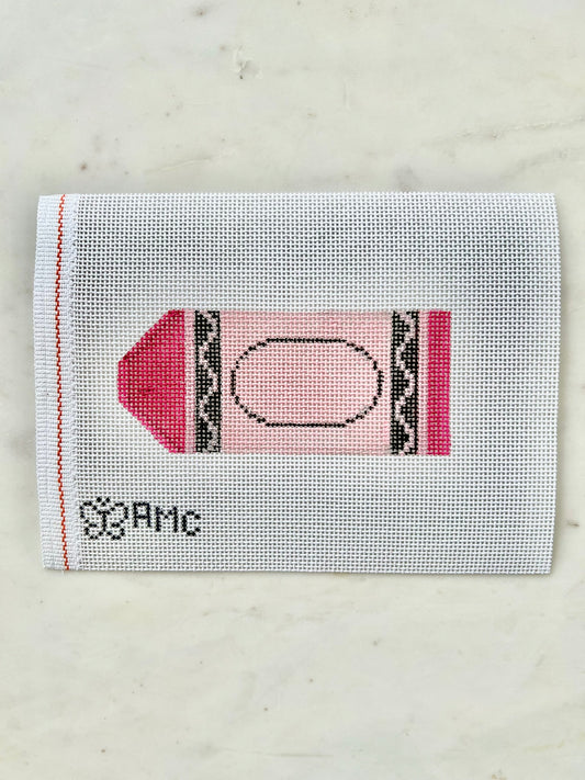 Pink Crayon Ornament