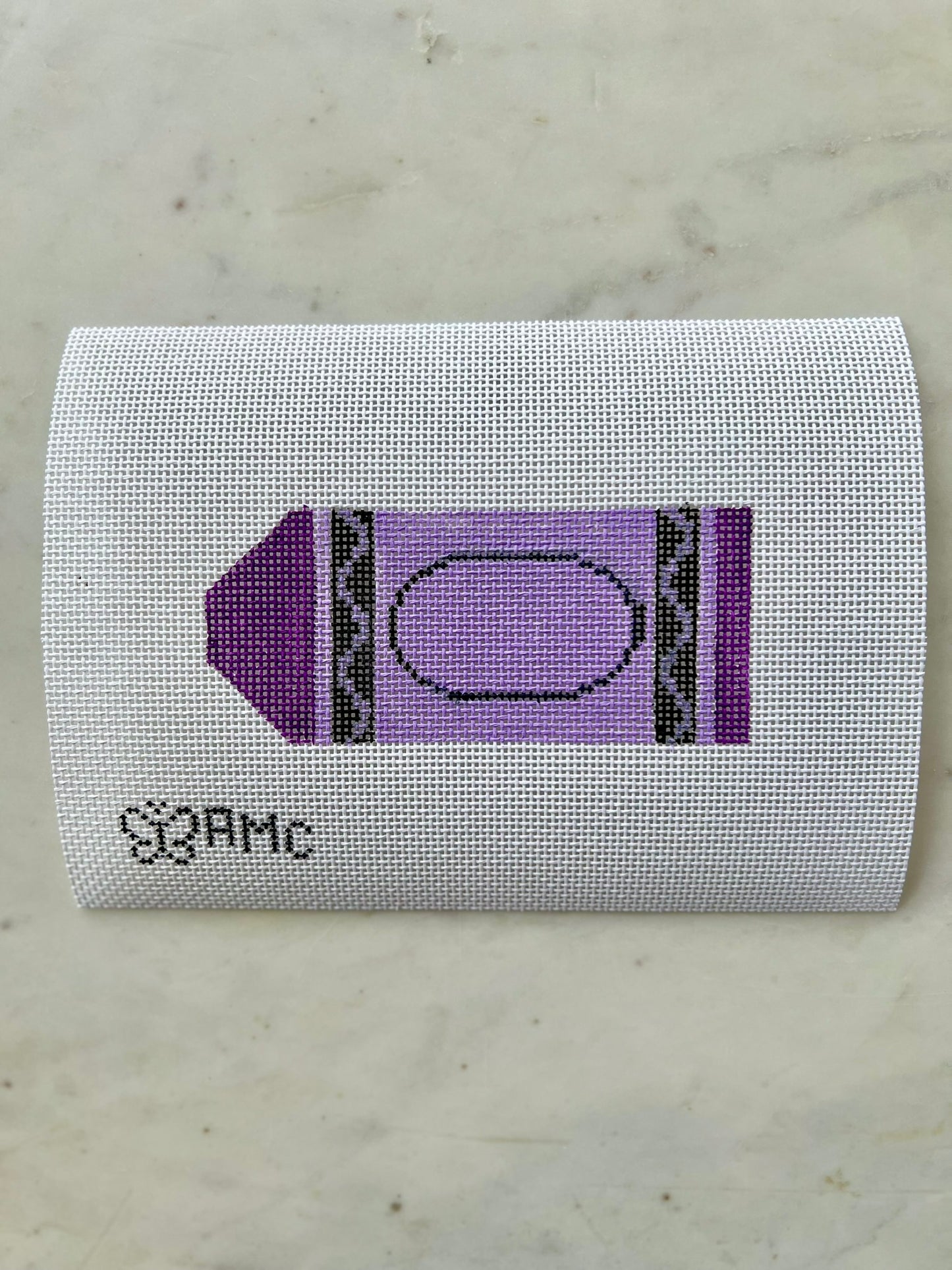 Purple Crayon Ornament