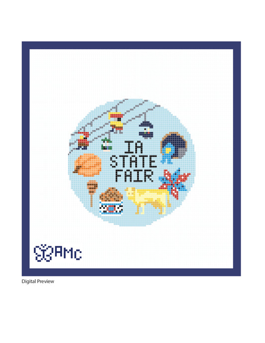 Iowa State Fair Needlepoint  *PREORDER*