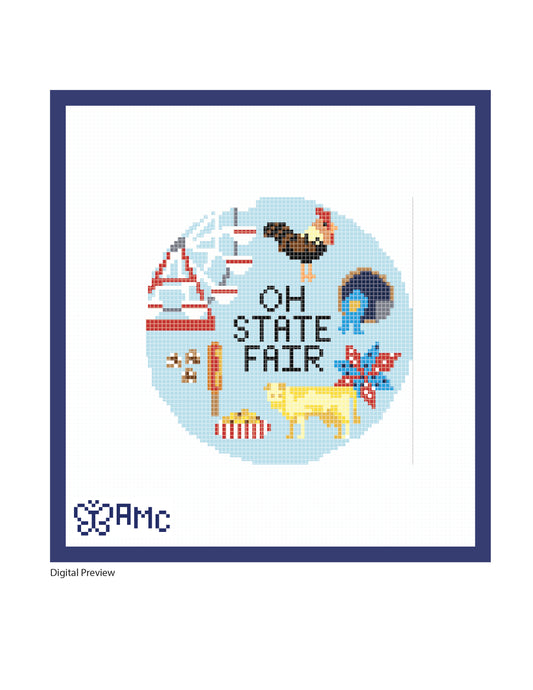 Ohio State Fair Needlepoint  *PREORDER*